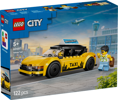 LEGO City Yellow Taxi 60487L