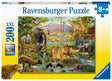 Ravensburger Puzzle 200 pc Animals of the Savanna  128914V