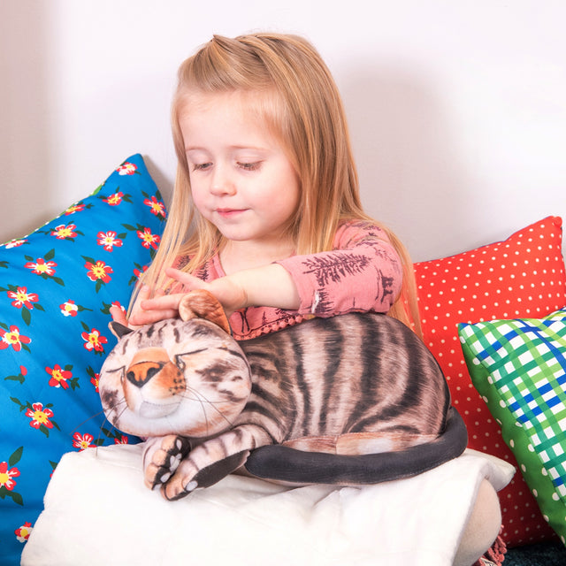 TTS Vibrating Weighted Lap Buddy - Cat SD10366B