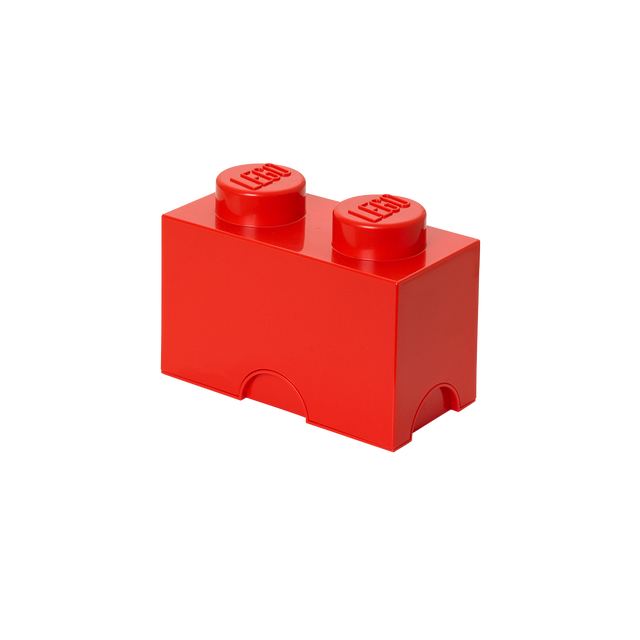 LEGO Storage Brick 2 Red 40021730C