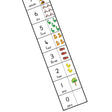 TTS Bee-Bot and Blue-Bot Number Line Mat FWALKNB
