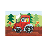 Dino Cube Puzzle 6 pc Vehicles 64317D