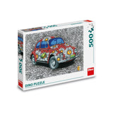Dino Puzzle 500 pc Painted VW Beetle 50279D