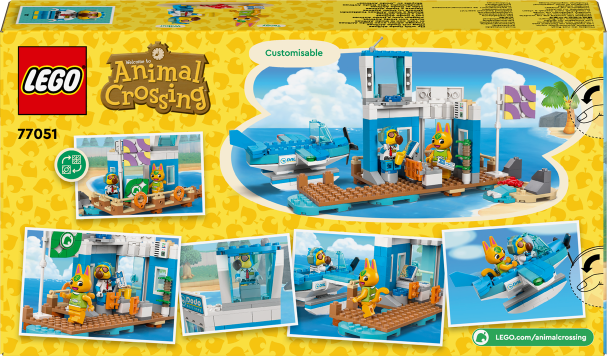 LEGO Animal Crossing Fly with Dodo Airlines 77051L