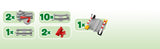 LEGO DUPLO Train Tracks 10882L