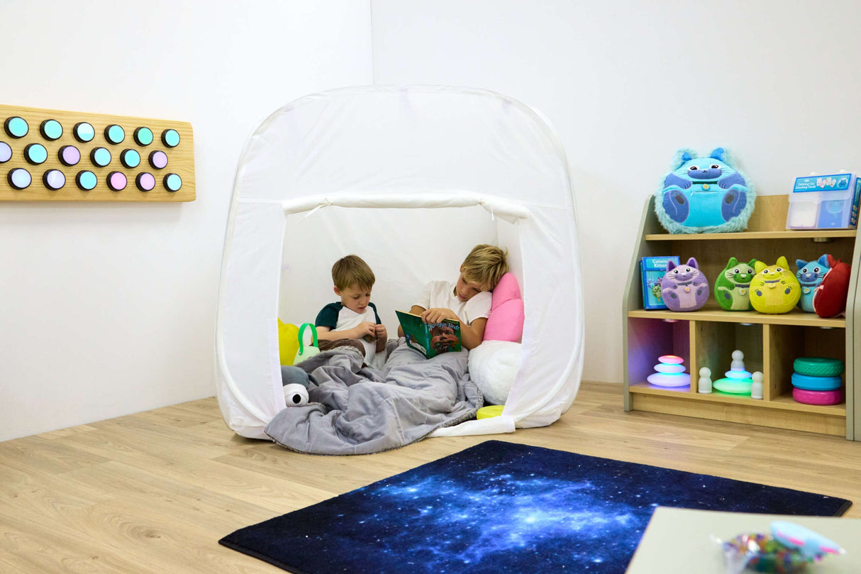 TTS Mini Pop-Up Sensory Pod White SS47605B