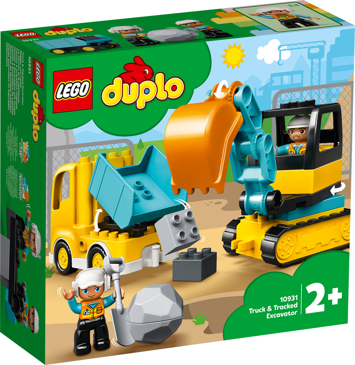 LEGO DUPLO Truck & Tracked Excavator 10931L
