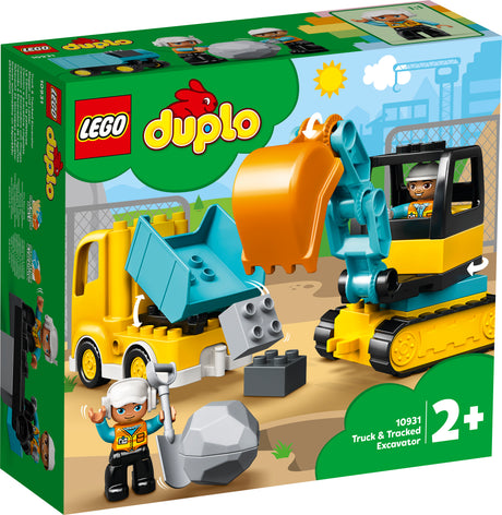 LEGO DUPLO Truck & Tracked Excavator 10931L