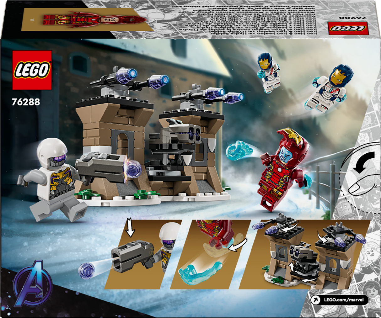 LEGO Super Heroes Iron Man & Iron Legion vs. Hydra Soldier 76288L