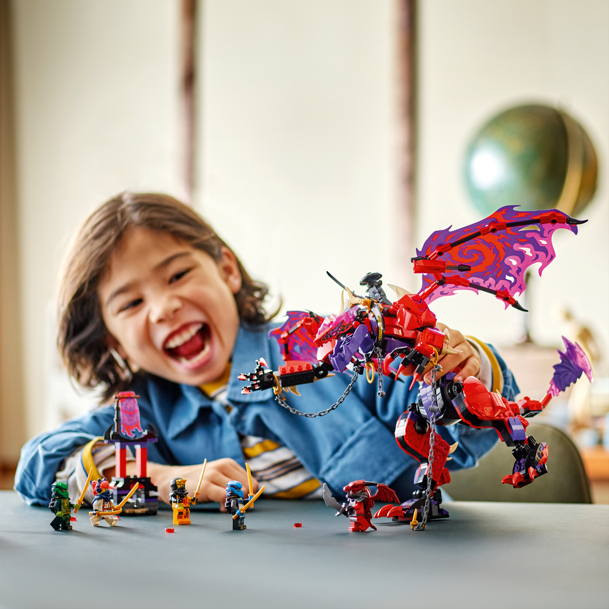 LEGO Ninjago Thunderfang Dragon of Chaos 71832L
