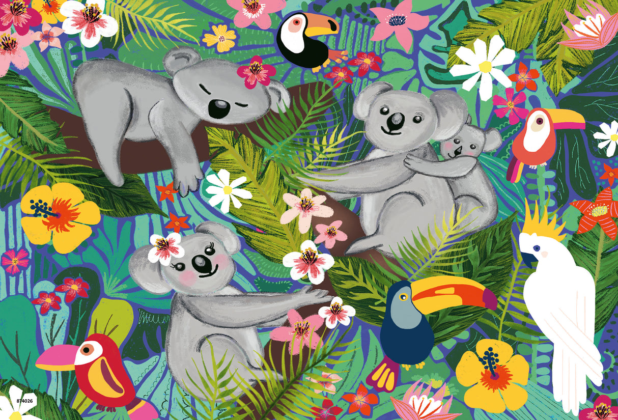 Ravensburger Puzzle 2x24 pc Koalas and Sloths 051830V