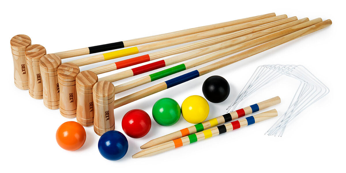 Bex Croquet outdoor game for 6 players: Family 541-300