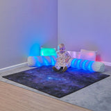 TTS Rechargeable Fibre Optic Sparkle Rug 100cm SD10518B