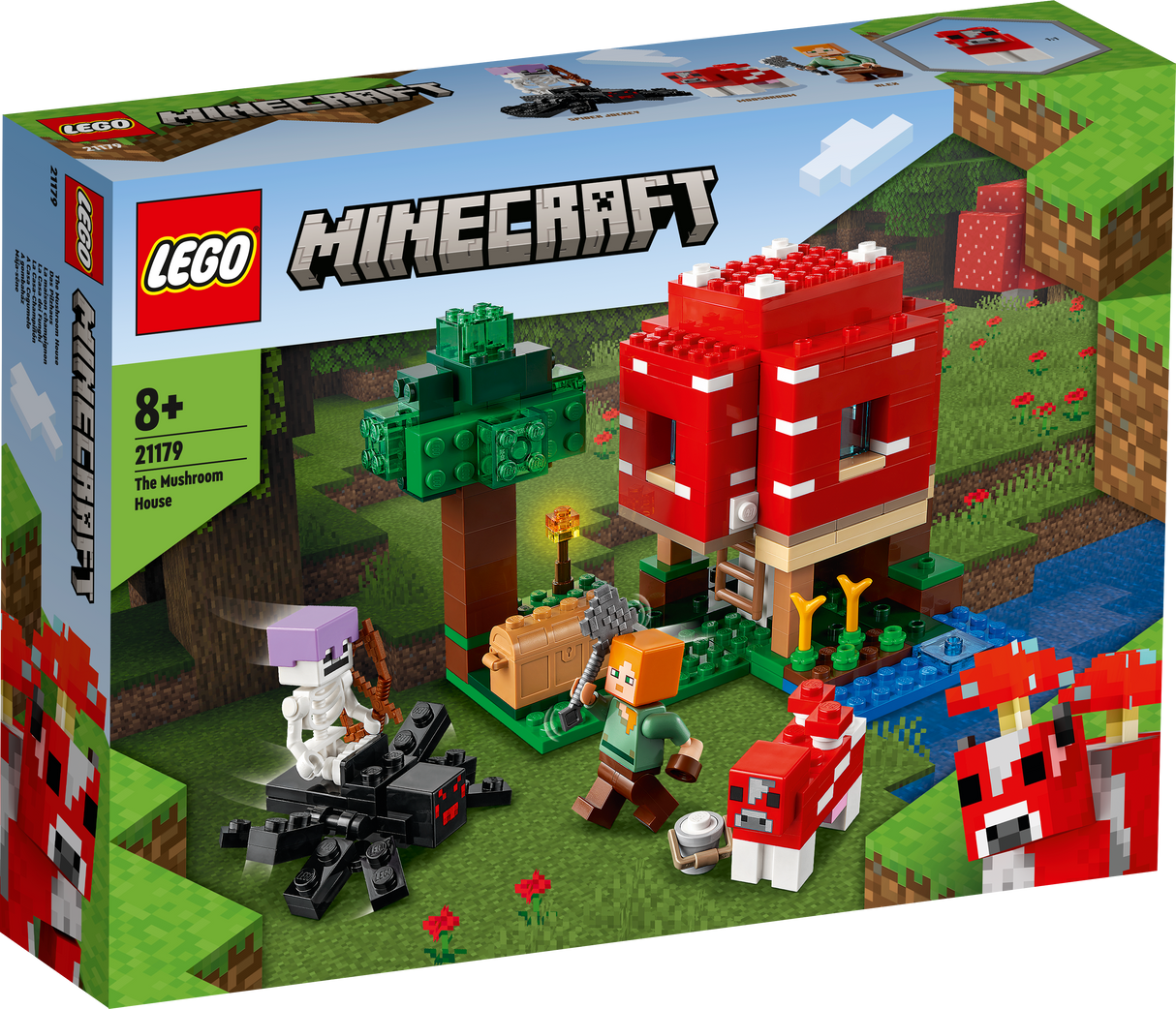 LEGO The Mushroom House 21179L