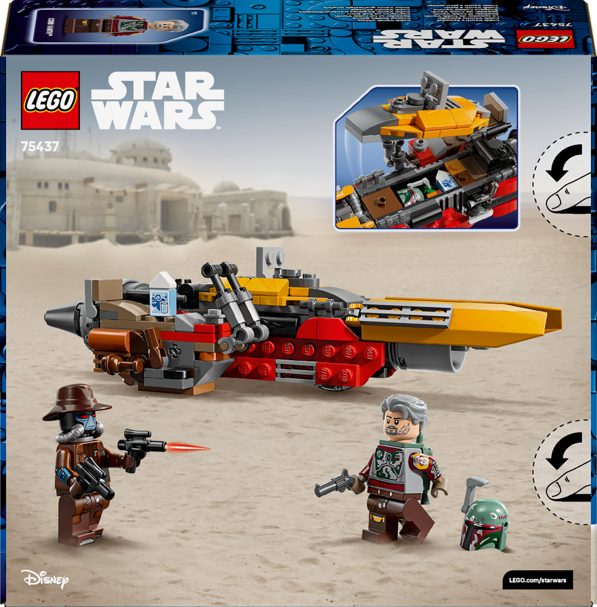 LEGO Star Wars Cobb Vanth's Speeder 75437L