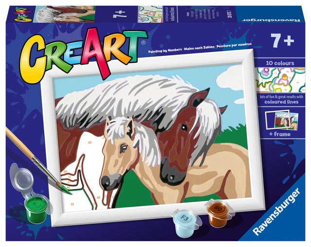 Ravensburger Paint by Numbers Mother and Foal 200757V