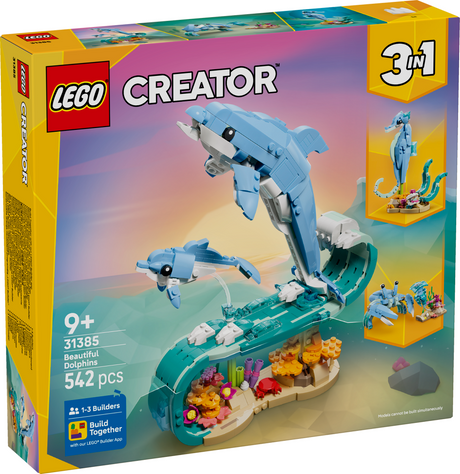 LEGO Creator Sea Animals: Beautiful Dolphins 31385L