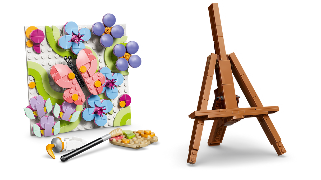LEGO Creator Floral Art Decor Painting 31390L