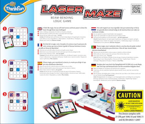 ThinkFun Board Game Laser Maze 76340F