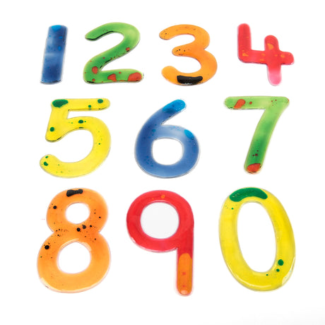TTS Squidgy Sparkles Numbers Set 0-9 MSSNB