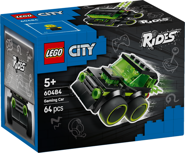 LEGO City Rides – Gaming Race Car 60484L