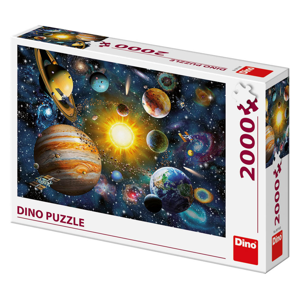 Dino Puzzle 2000 pc Planets 56116D
