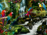 Ravensburger Puzzle 2000 Pieces: Colourful Parrots in The Jungle 171118V