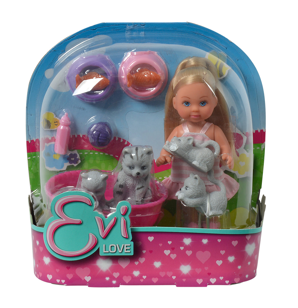 Simba Doll Evi Love Animal Friends - 2 Different 105734191B