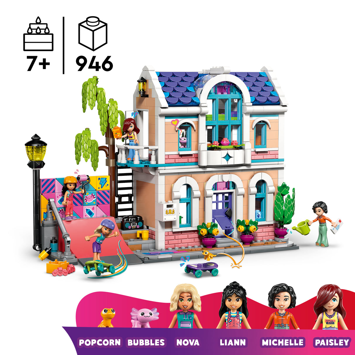 LEGO Friends Liann's Family House 42687L