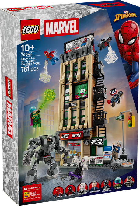 LEGO Super Heroes Spider-Man vs. Mysterio: The Daily Bugle 76342L