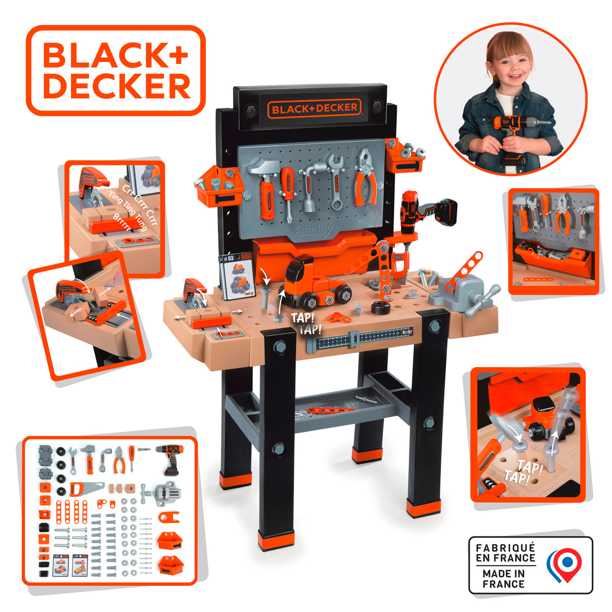 Smoby B&D Bricolo Ultimate Workbench 360730S