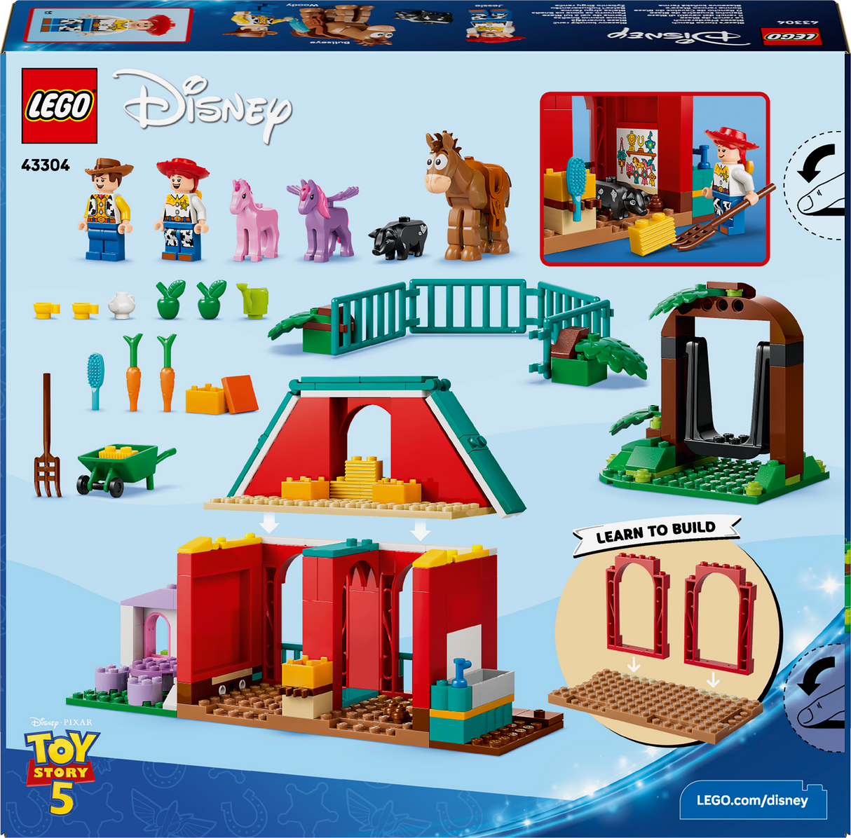 LEGO Disney and Pixar Toy Story 5 Blaze's Horse Ranch 43304L