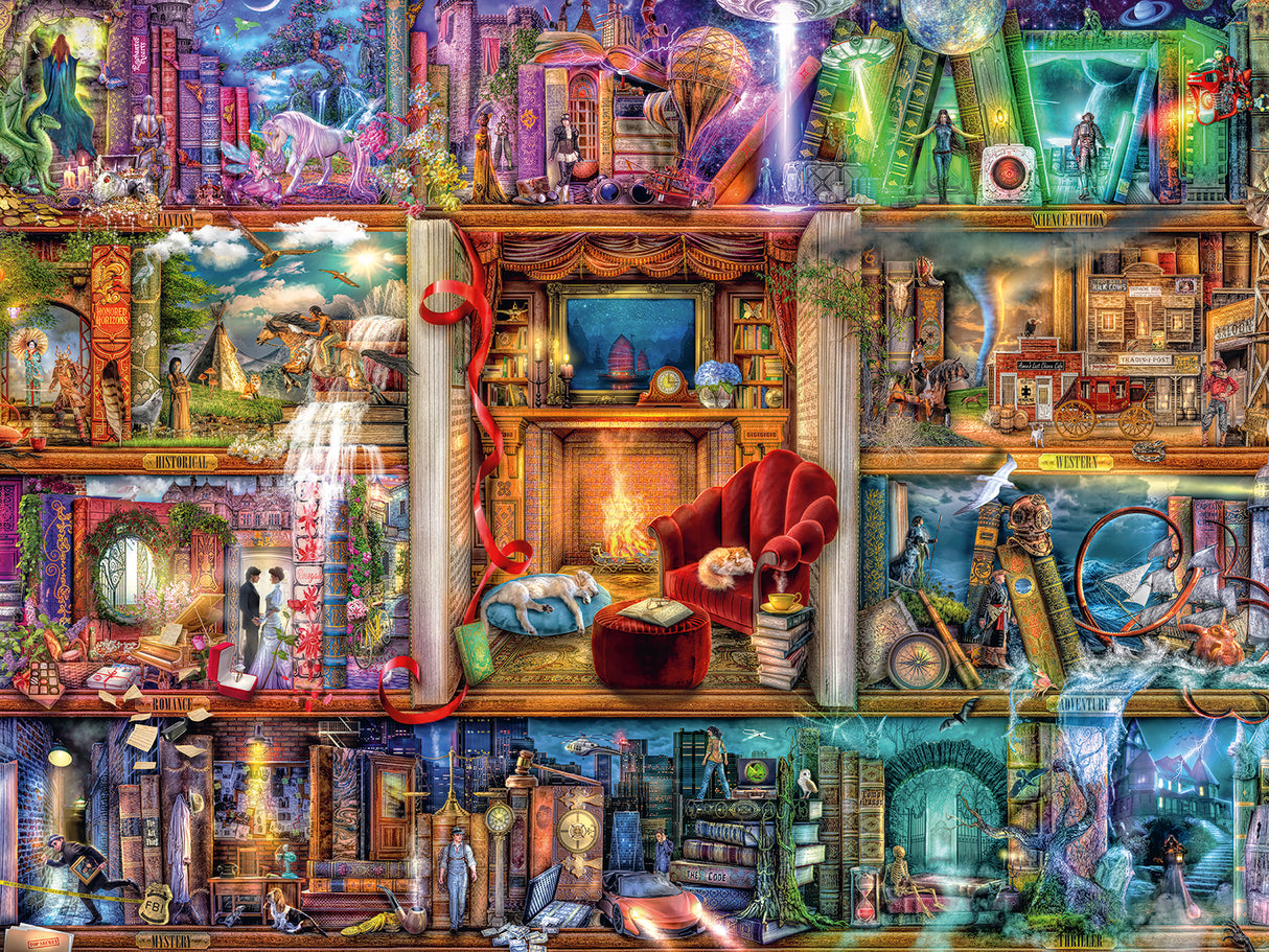 Ravensburger Puzzle 1500pc  The Grand Library  12000190V