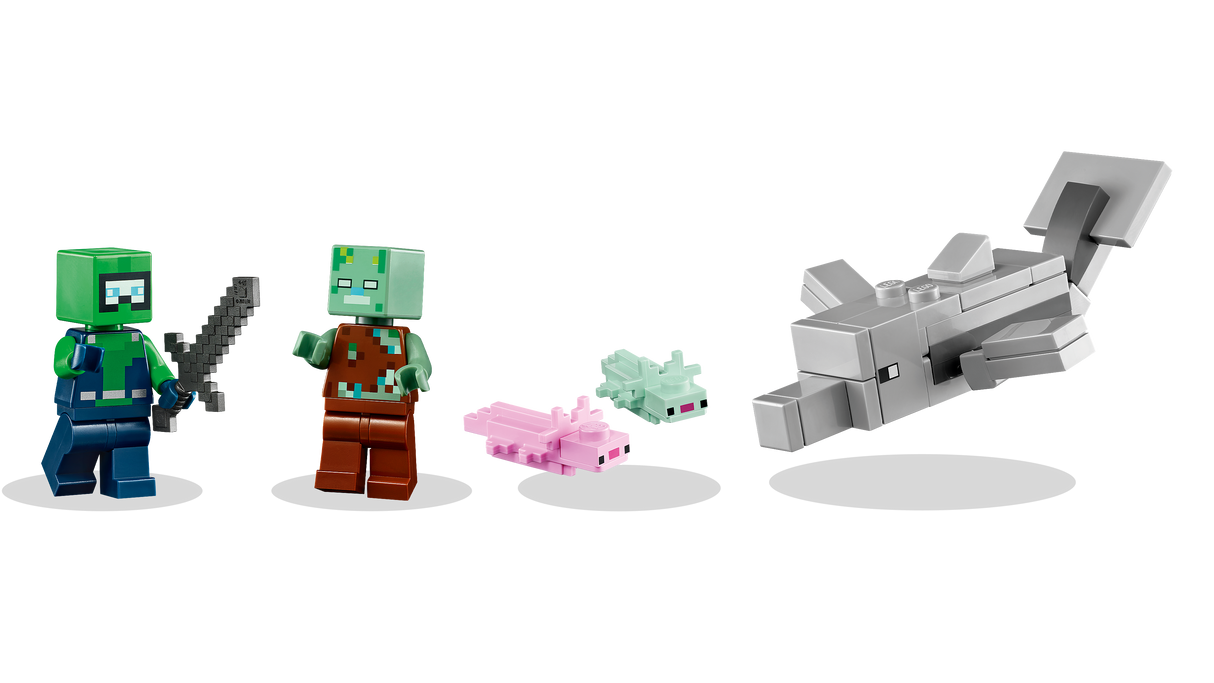LEGO Minecraft The Axolotl House 21247L