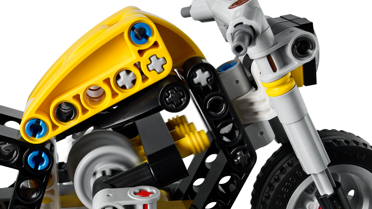 LEGO Technic Yellow Motorcycle 42225L