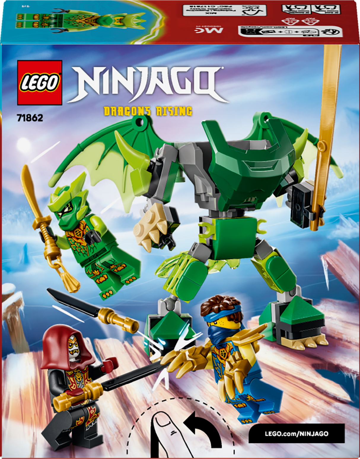 LEGO Ninjago Lloyd’s Dragon Mech Battle Pack 71862L