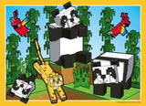 Ravensburger Puzzle 4x100 Pieces: Minecraft 12004290V