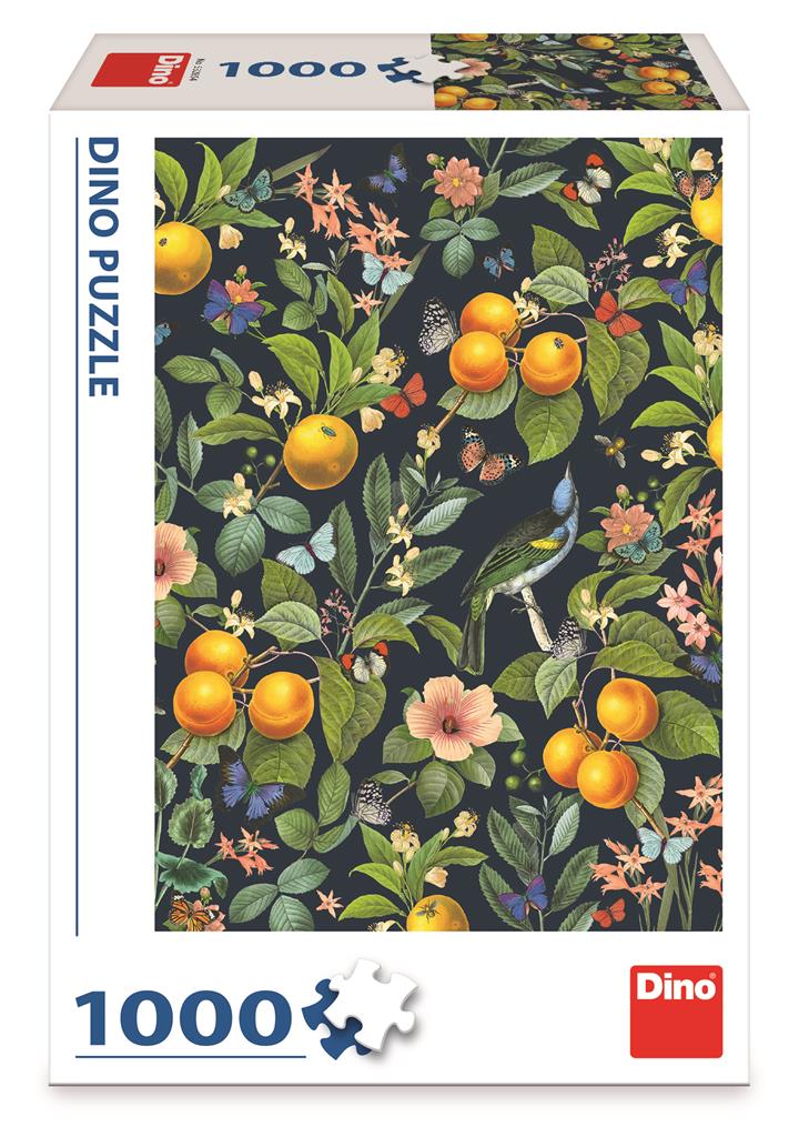 Dino Puzzle 1000 pc Blooming Oranges 53285D