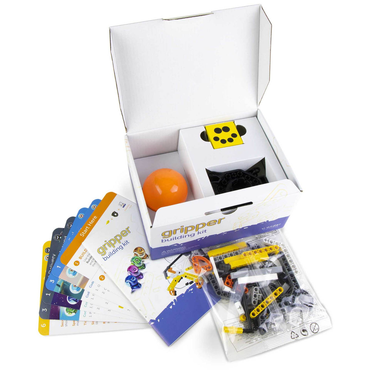 Wonder Workshop Gripper Building Kit for Dash And Cue Robots GB01