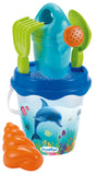 Ecoiffier Sand Tools in Bucket Dolphin 8/805S