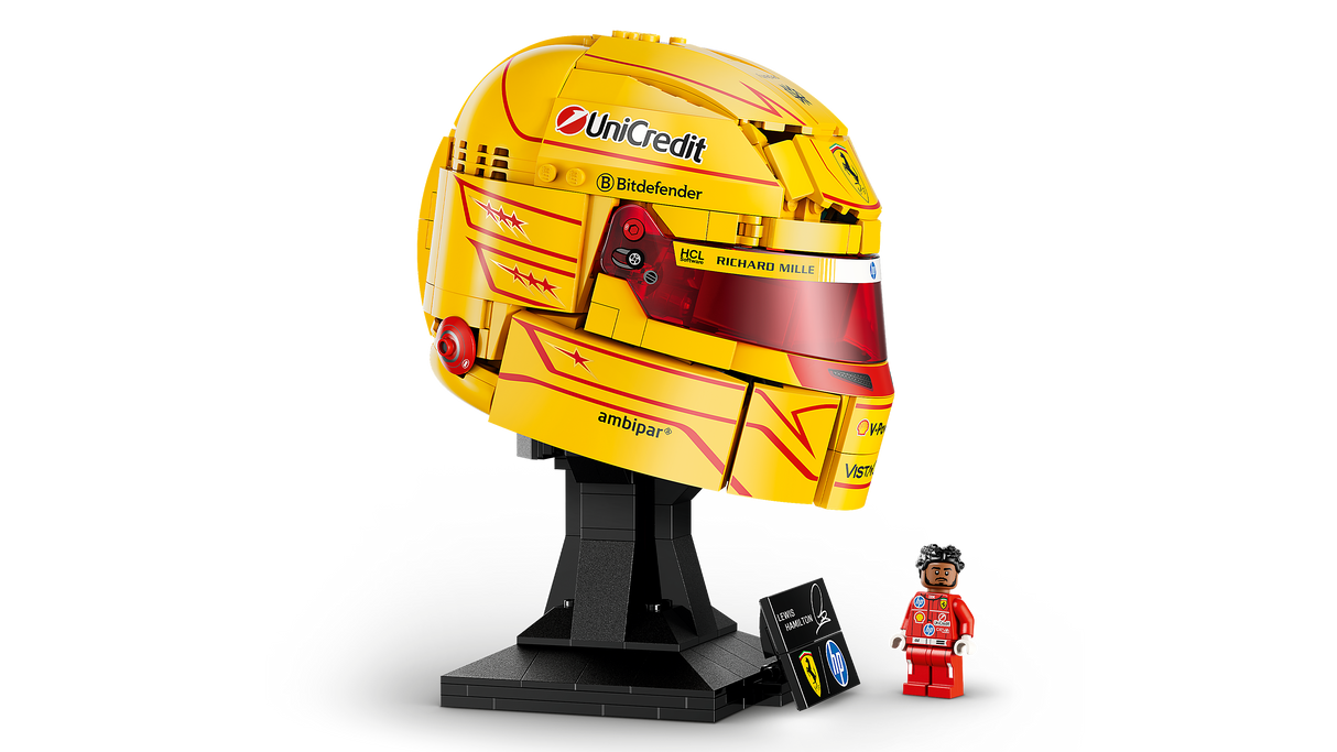 LEGO Editions Scuderia Ferrari HP Lewis Hamilton Helmet 43022L