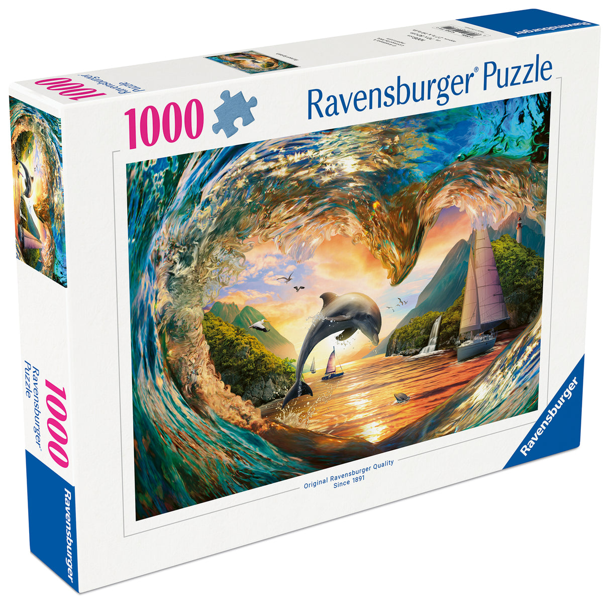 Ravensburger Puzzle 1000 Pieces: Sunset Splash 12001711V