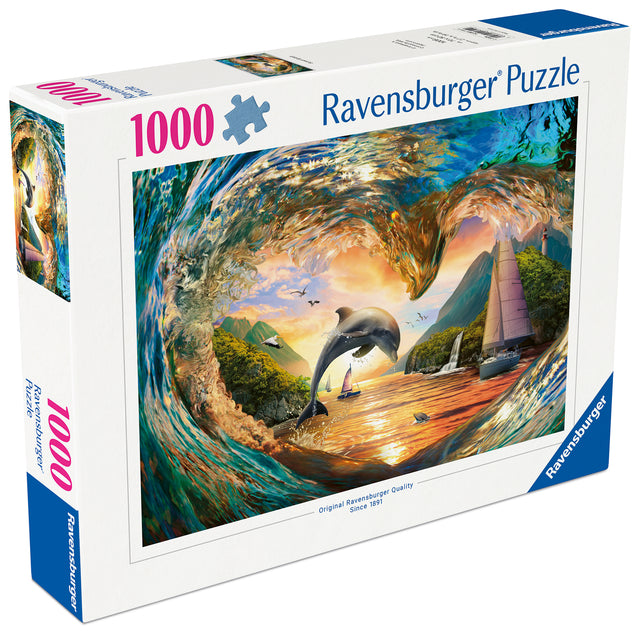 Ravensburger Puzzle 1000 Pieces: Sunset Splash 12001711V