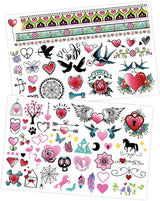 Buki Washable Tattoo 75 pc - Coloured TA003I