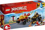 LEGO Ninjago Kai and Ras's Car and Bike Battle 71789L