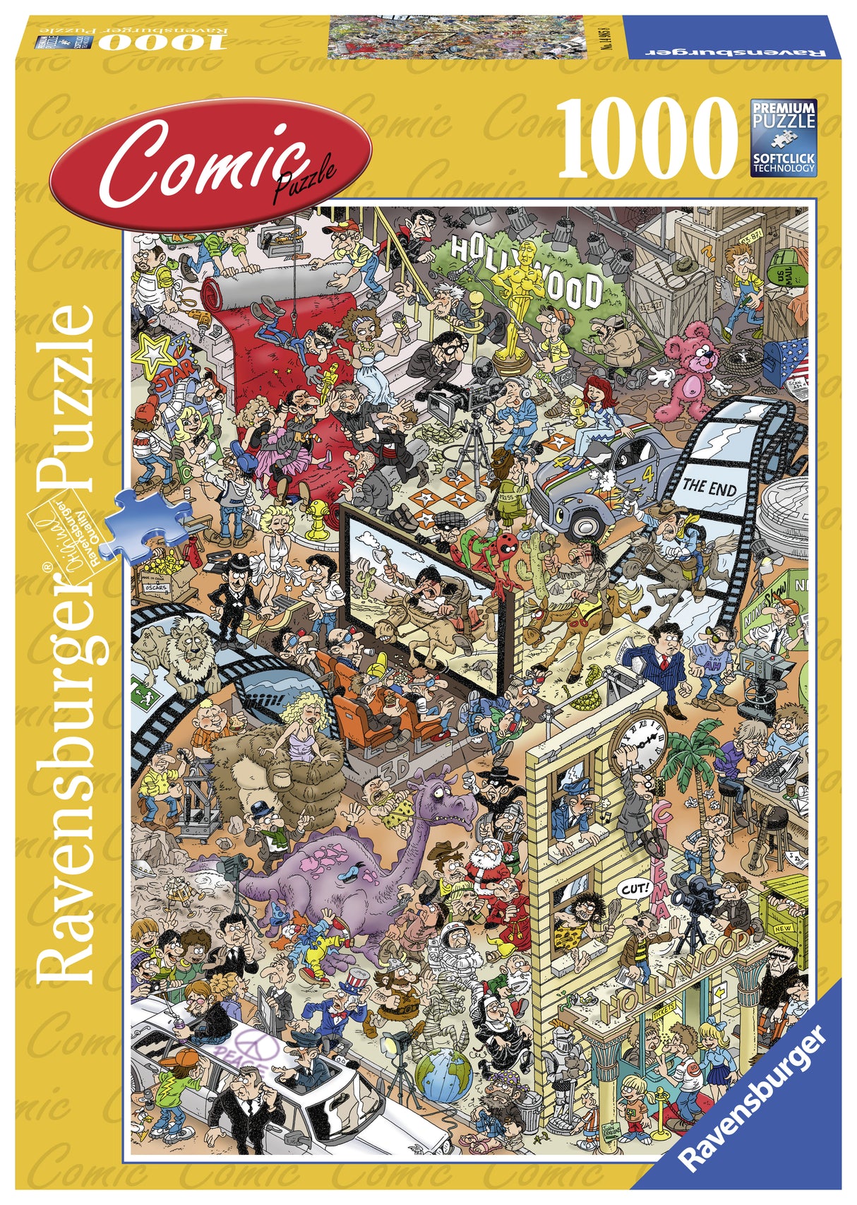 Ravensburger puzzle 1000 pc Hollywood 149858V