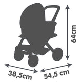 Smoby Maxi-Cosi 3-in-1 Doll Pram Set - Beige 253122S