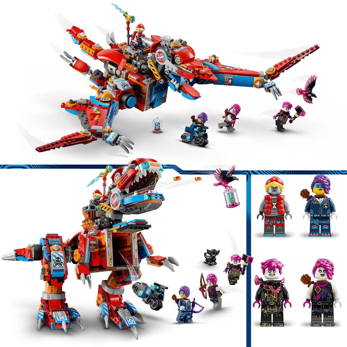 LEGO DREAMZzz Cooper's Robot Dinosaur C-Rex 71484L