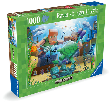 Ravensburger Puzzle 1000 Pieces: Minecraft Mosaic 12000421V
