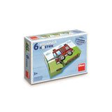 Dino wooden block puzzle 6 pc Machines 38111D